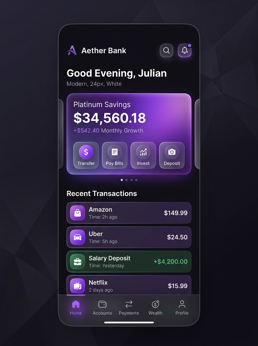 Aether Mobile Banking