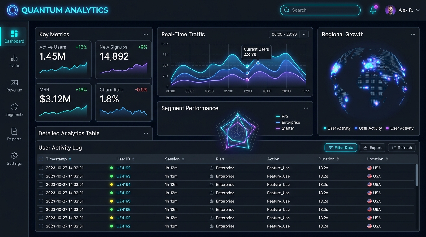 Quantum Analytics SaaS